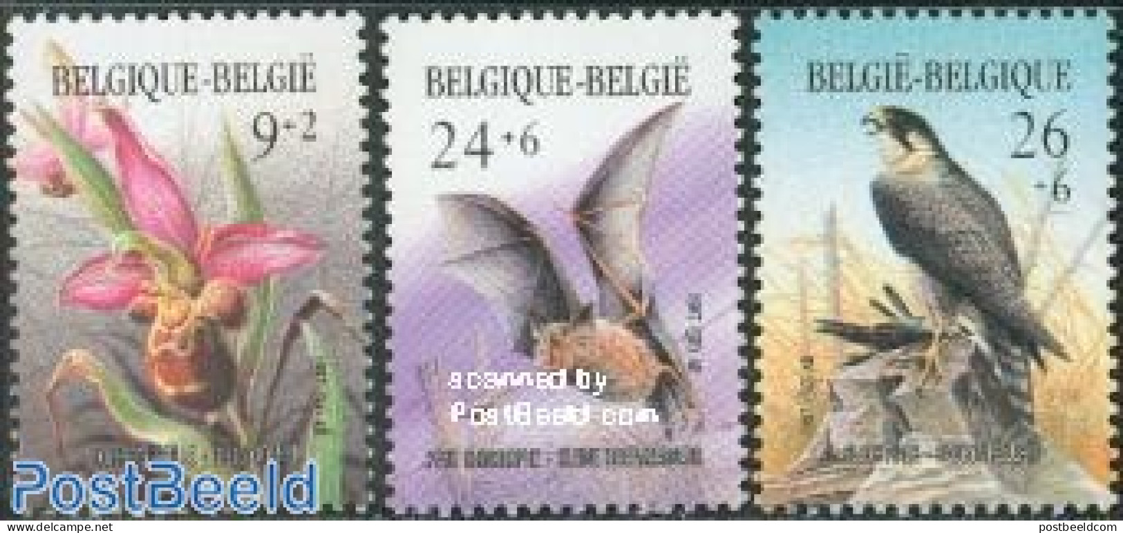 Belgium 1987 European Nature Conservation 3v, Mint NH, History - Nature - Europa Hang-on Issues - Animals (others & Mi.. - Neufs
