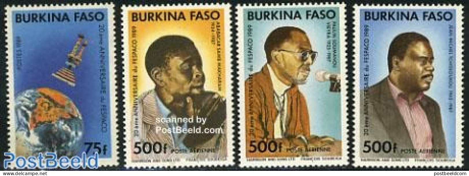 Burkina Faso 1989 FESPACO Film Festival 4v, Mint NH, Performance Art - Film - Kino