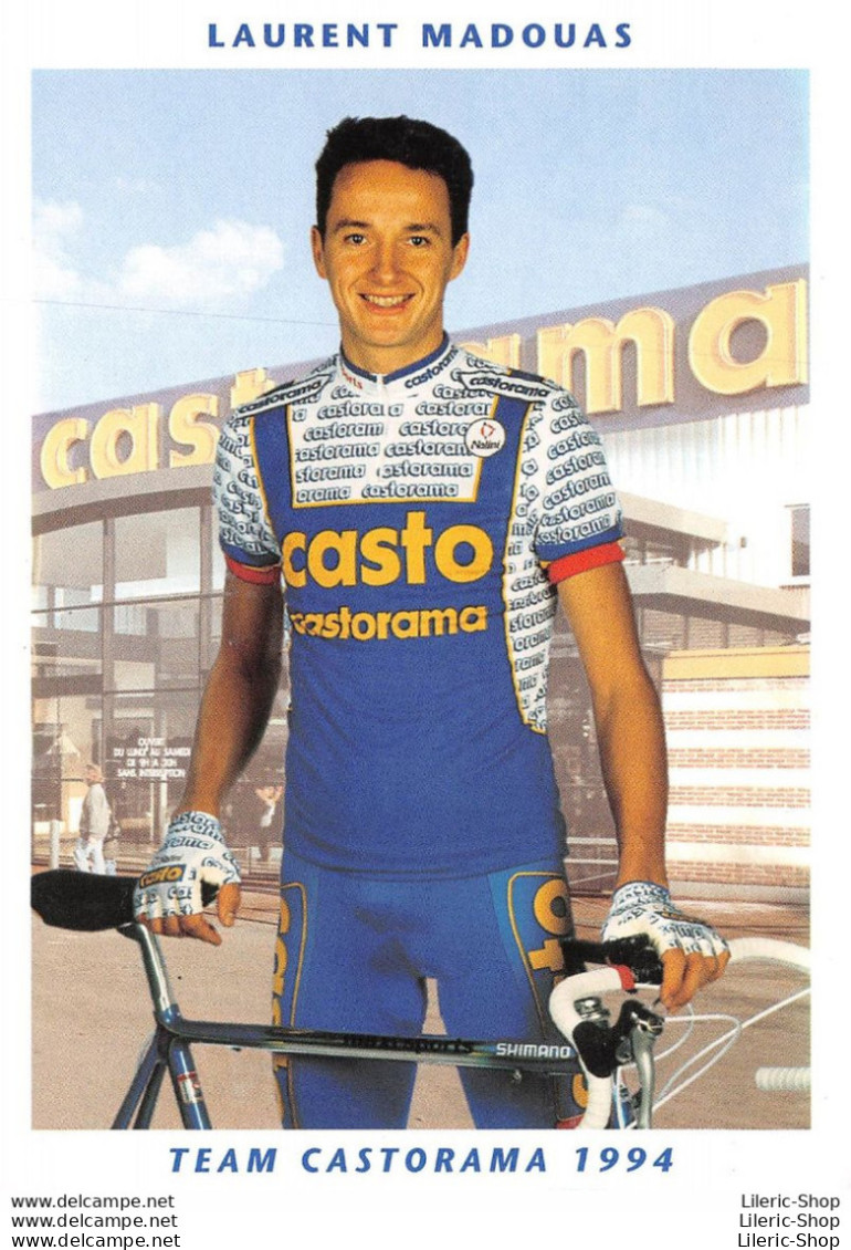 CYCLISME CYCLING CICLISMO RADFAHREN WIELERSPORT  TEAM CASTORAMA 1994 ▬ LAURENT MADOUAS - Cycling