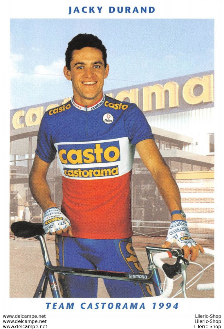 CYCLISME CYCLING CICLISMO RADFAHREN WIELERSPORT  TEAM CASTORAMA 1994 ▬ JACKY DURAND - Radsport