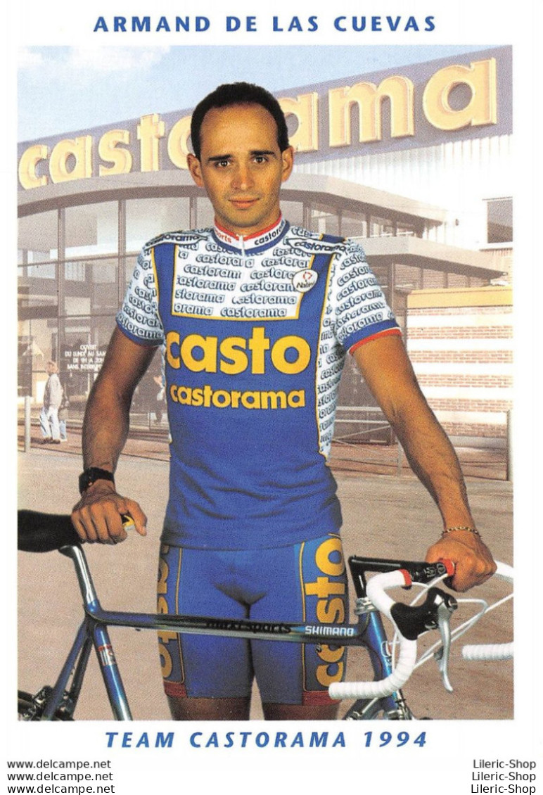 CYCLISME CYCLING CICLISMO RADFAHREN WIELERSPORT  TEAM CASTORAMA 1994 ▬ ARMAND DE LAS CUEVAS - Radsport
