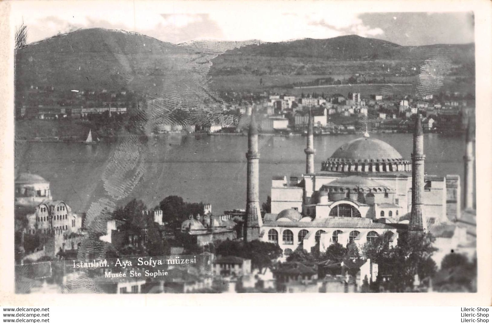 VINTAGE POSTCARD ± 1950 -TÜRKEI CONSTANTINOPLE MOSQUÉE STE. SOPHIE - Türkei