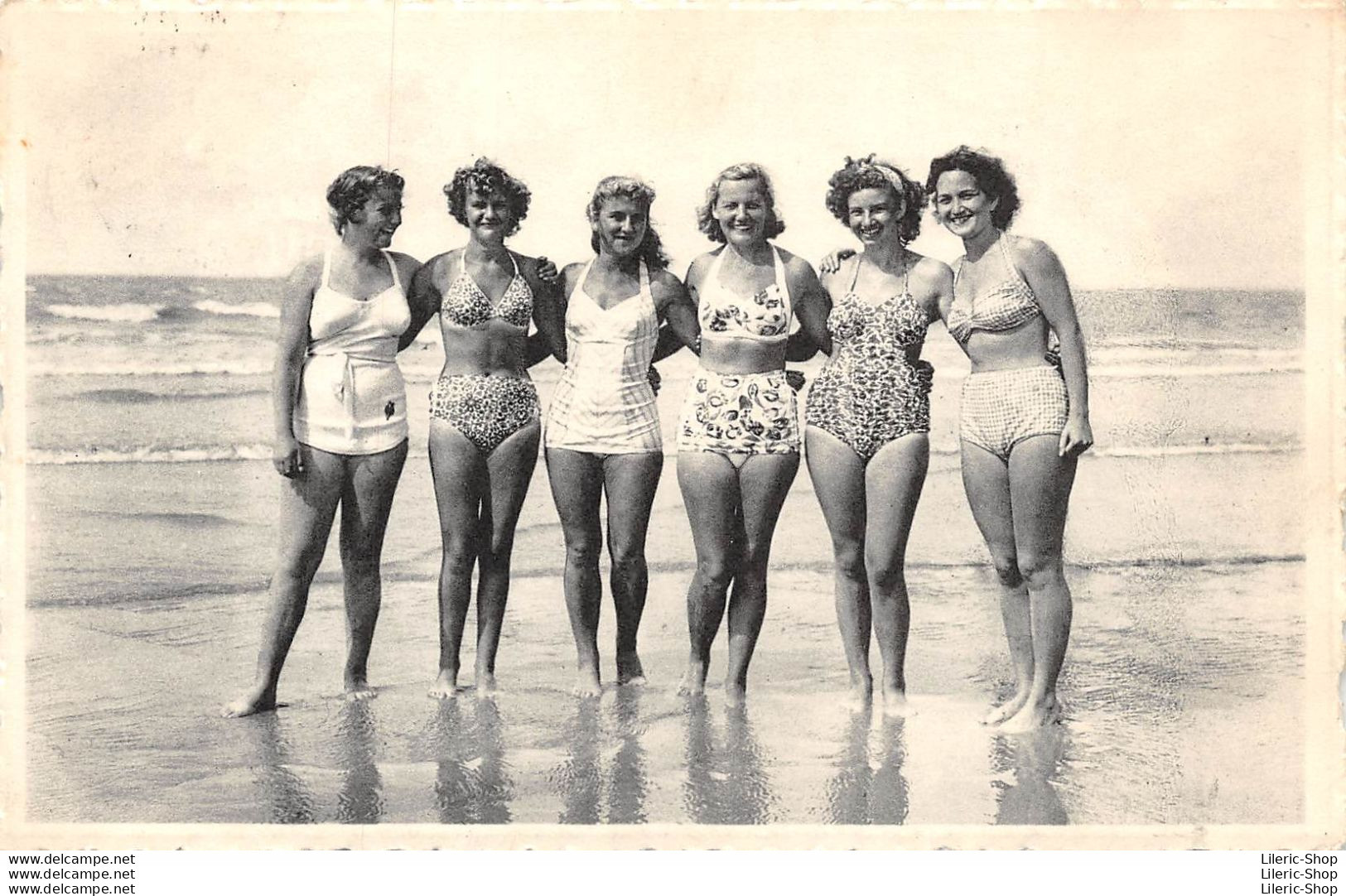 VINTAGE POSTCARD 1955 - MIDDLEKERKE - Pin-ups(femmes En Maillot De Bain) Women In Swimsuit - Ern Thill - Middelkerke