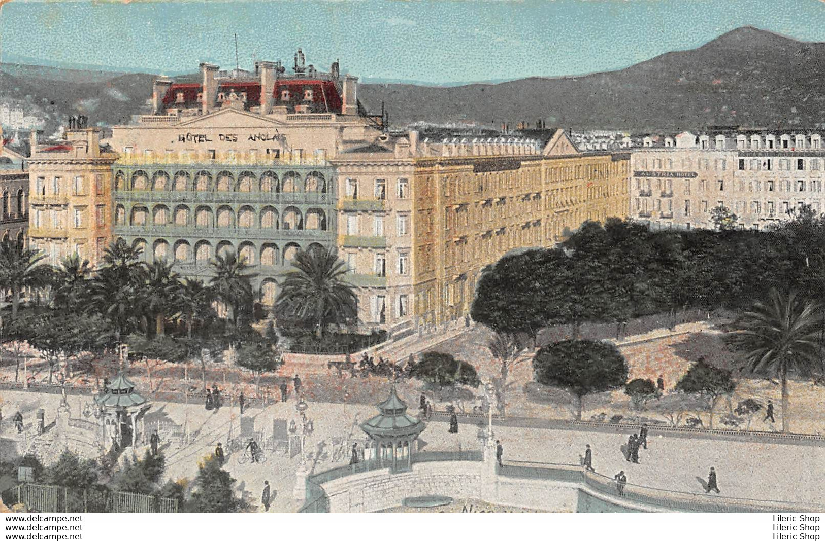 NICE (06) - CPA ± 1910 -  Hôtel Des Anglais - Aqua-Photo Paris - Cafés, Hotels, Restaurants