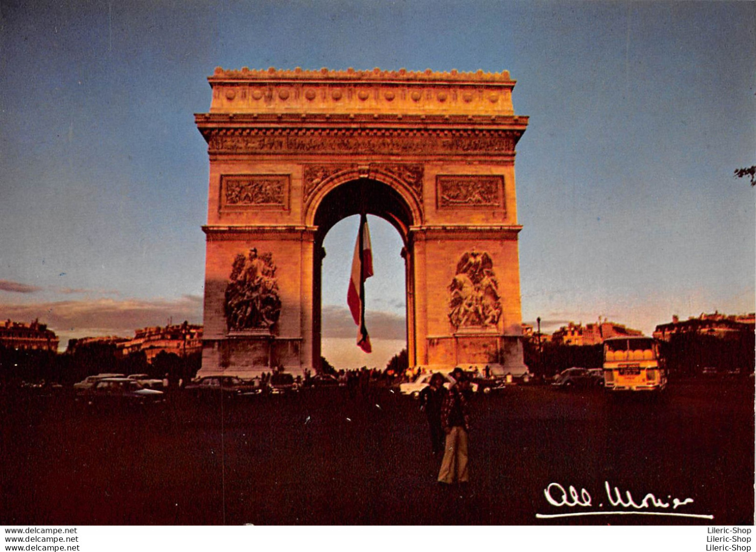 PARIS (75) CPM ±1980 - L'Arc De Triomphe - Photographe Albert MONIER - - Monier