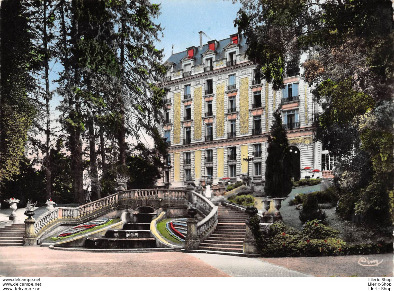 VITTEL (88) 4 CPM ±1960 - Le Grand Hôtel Et Le Parc - - Contrexeville