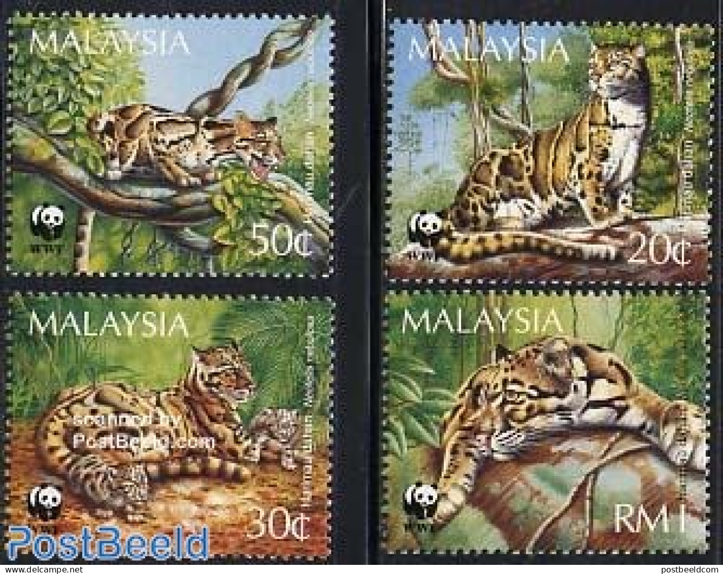 Malaysia 1995 WWF 4v, Mint NH, Nature - Animals (others & Mixed) - World Wildlife Fund (WWF) - Other & Unclassified