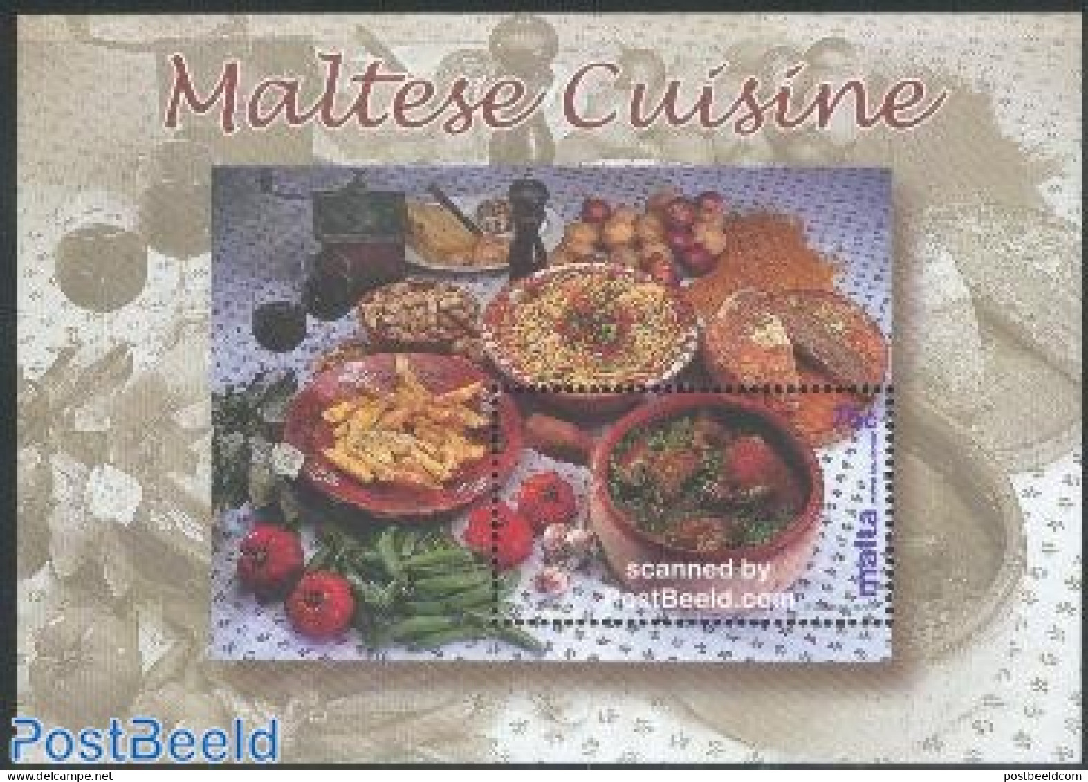 Malta 2002 Food S/s, Mint NH, Health - Food & Drink - Food