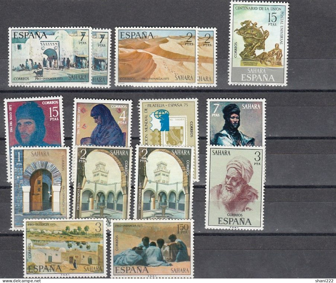 Spanish Sahara 1970's Various Sets MNH (2-203) - Spaanse Sahara