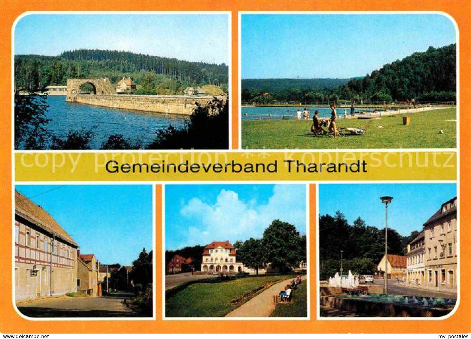 72639335 Tharandt Talsperre Klingenberg Freibad Ferienheim Clara Zetkin Kurplatz - Tharandt