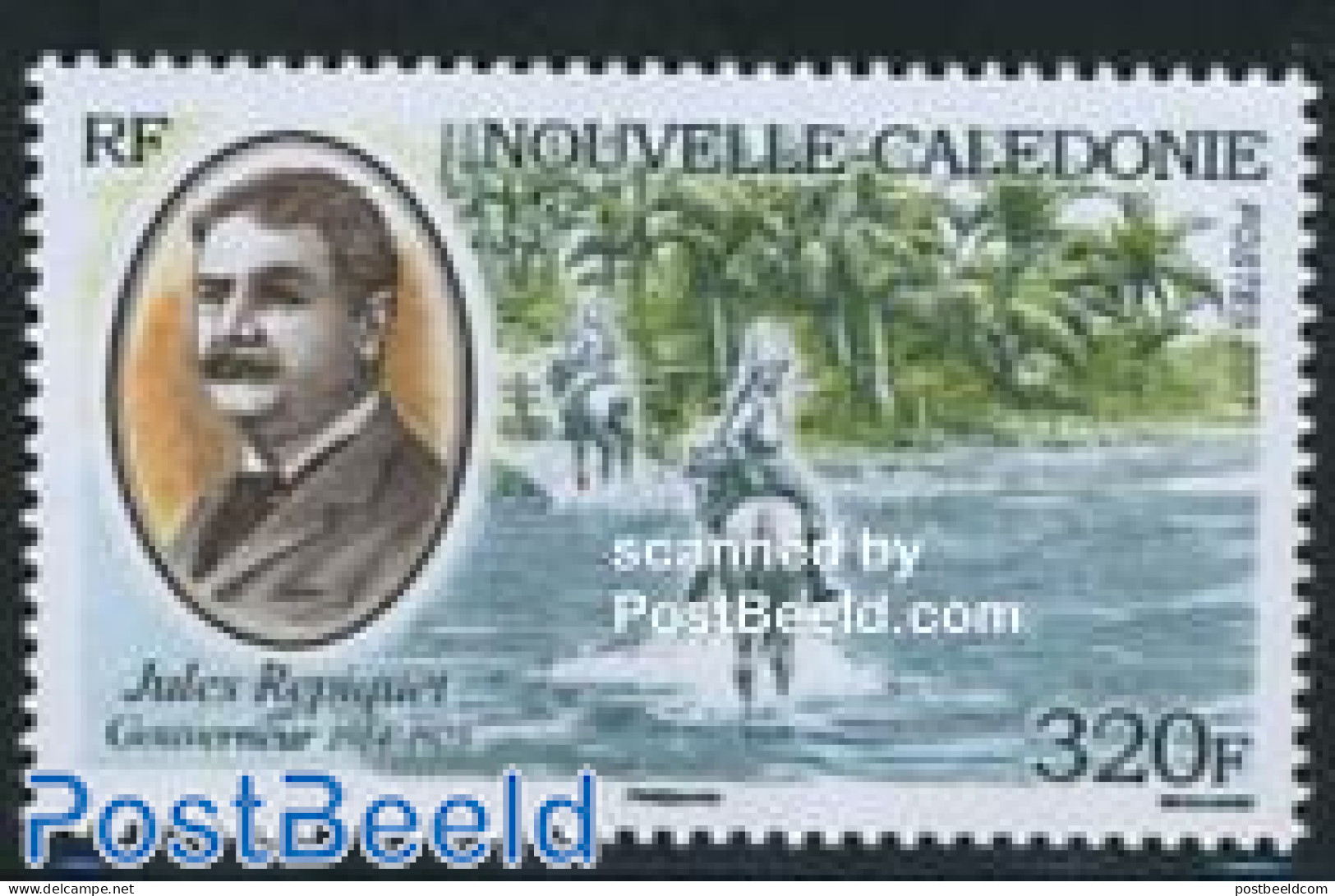 New Caledonia 2007 Jules Repiquet 1v, Mint NH, History - Nature - Politicians - Horses - Ongebruikt