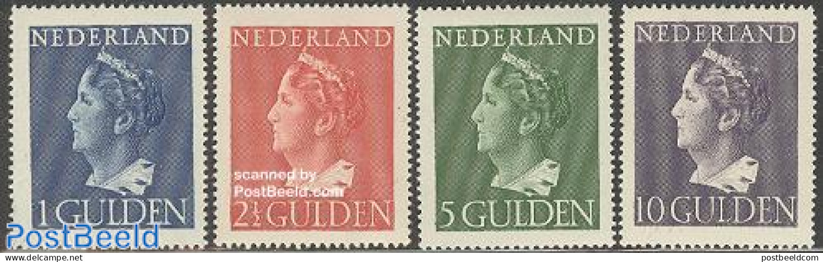 Netherlands 1946 Definitives 4v, Unused (hinged) - Unused Stamps