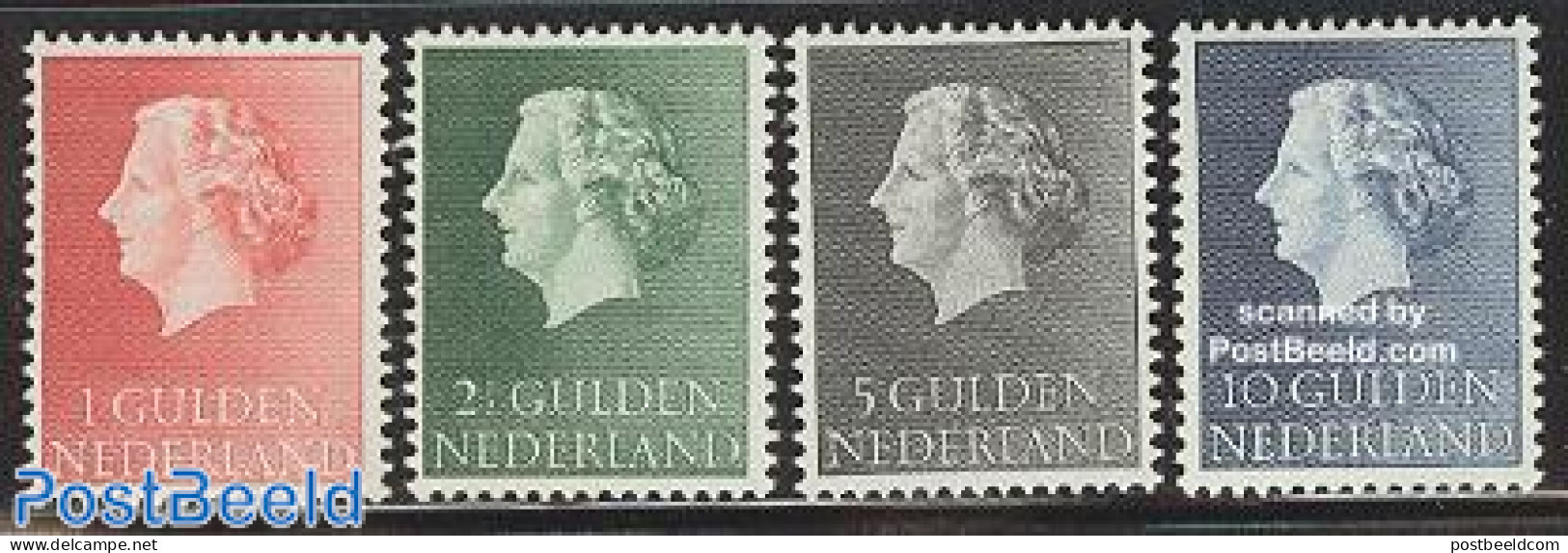 Netherlands 1954 Definitives 4v, Mint NH - Neufs