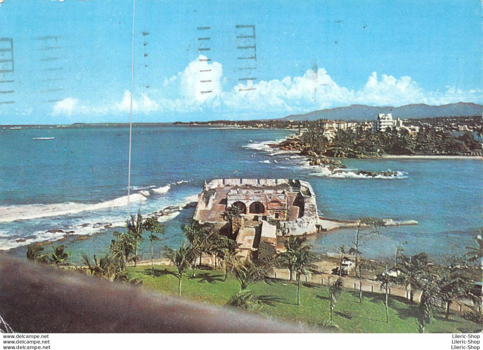 AMORA Prospection - PORTO RICO San Juan - Entrée Du Port  Timbrée, Oblitérée  1964 - Reclame