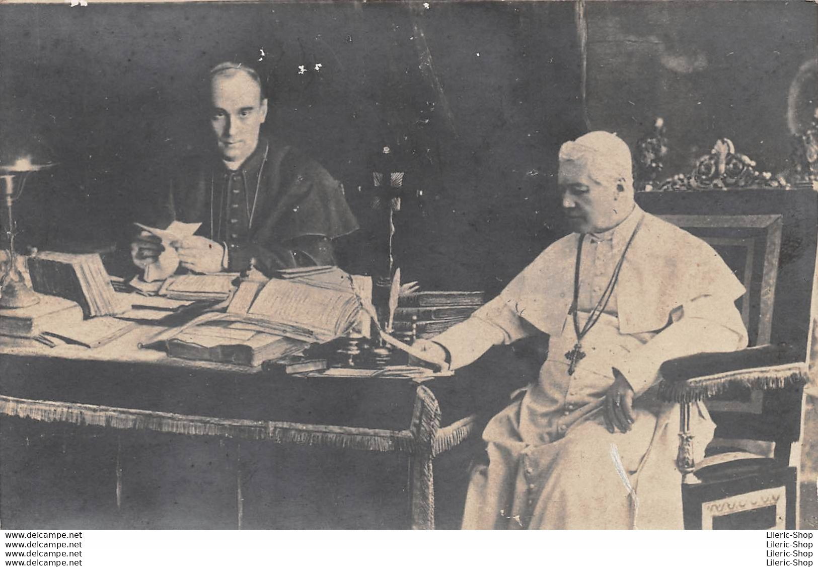Religion Chrétienne Catholique - CARTE-PHOTO - Vatican - Pape Pie X Et  Cardinal Merry Del Val  - Papes