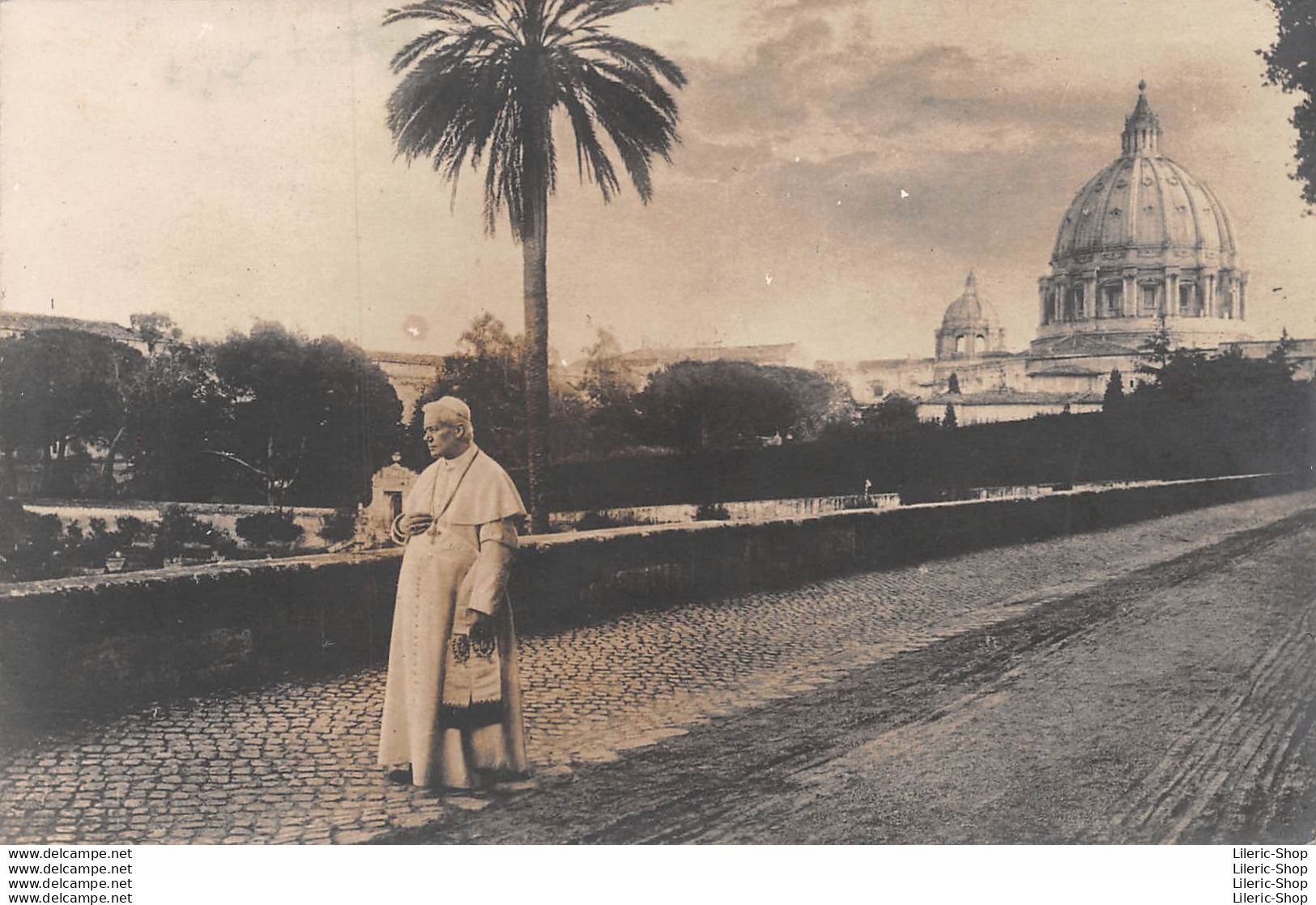 Religion Chrétienne Catholique - CPA  - Pape PIE X Dans Les Jardins Du Vatican  - Popes