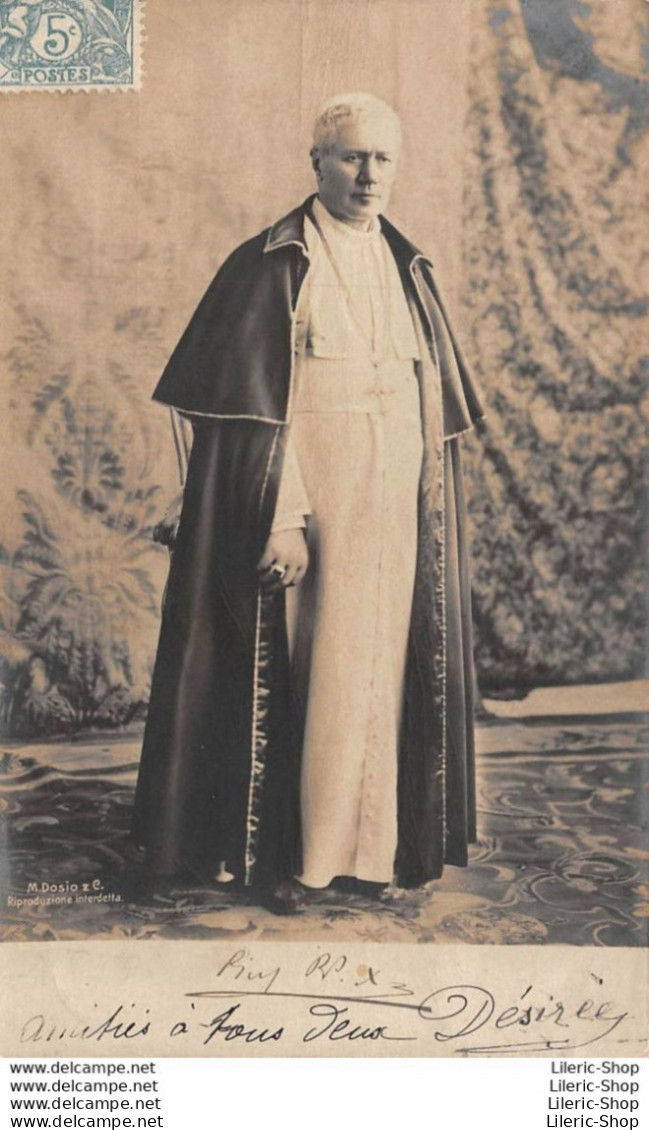 Religion Chrétienne Catholique - CPA 1901 - Vatican -Portrait Officiel Pape PIE X   - Päpste