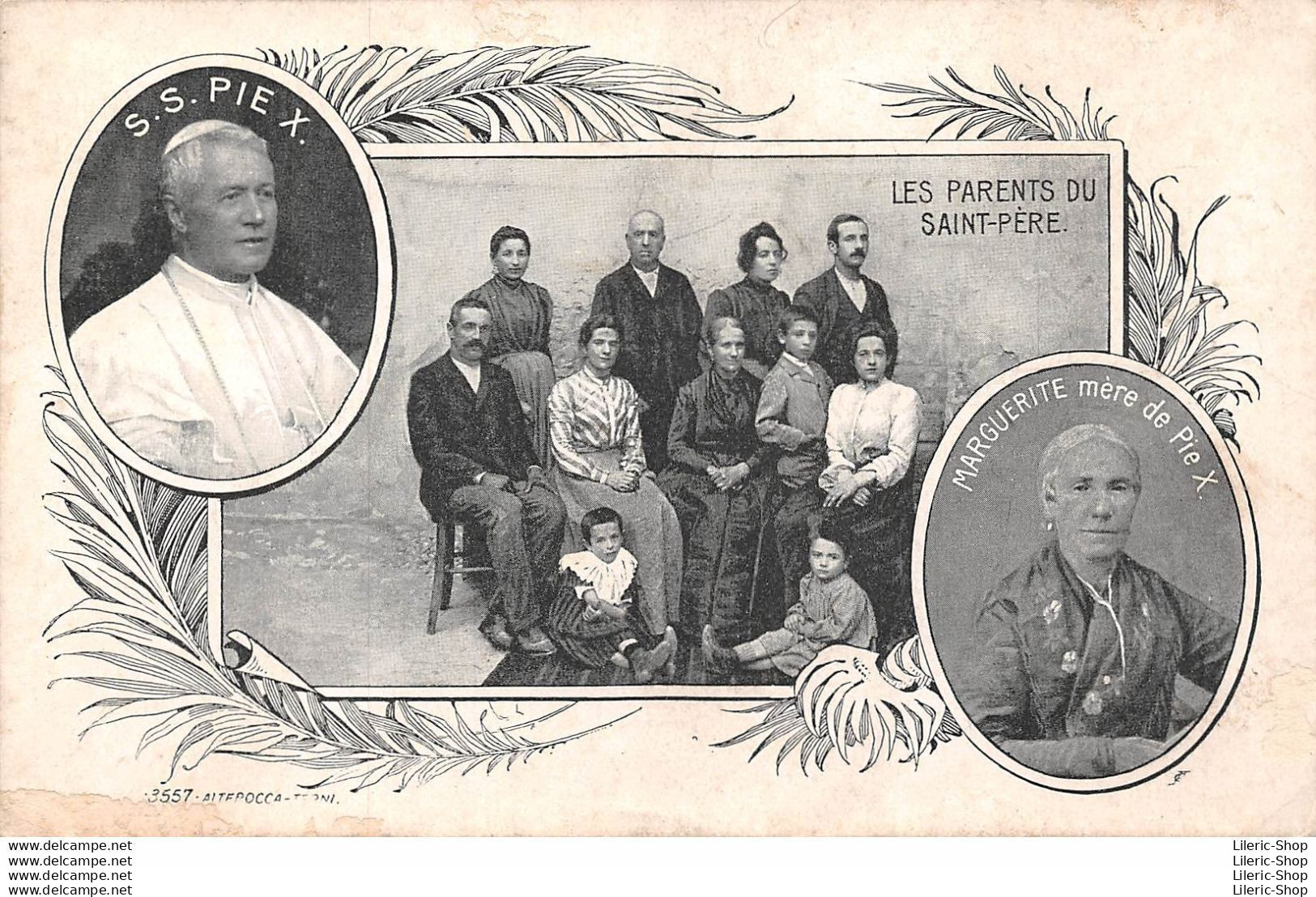 Religion Chrétienne Catholique - CPA 1904 - Vatican - LES PARENTS DU SAINT-PÈRE. MARGUERITE Mère De PIE X - Päpste