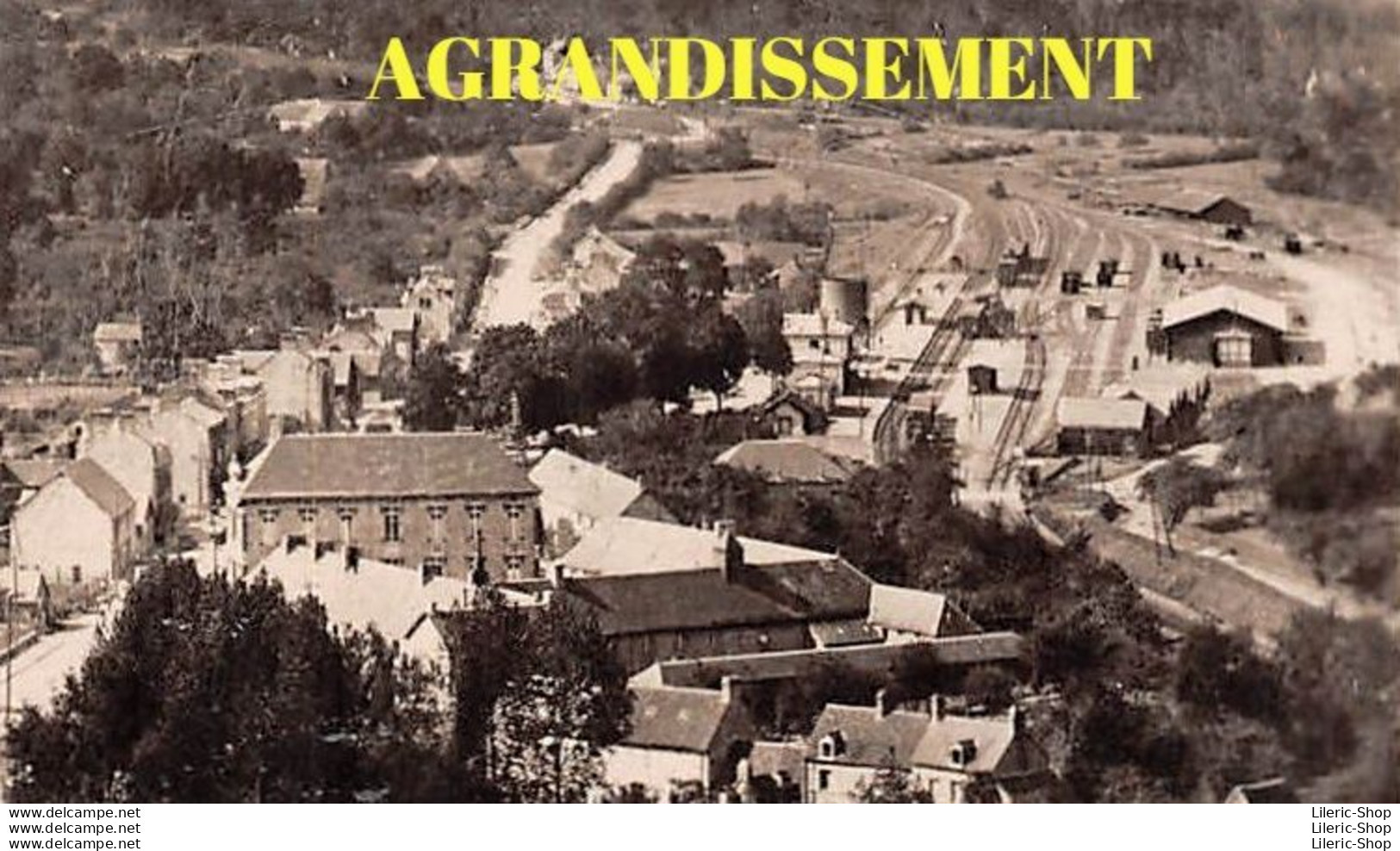 DOMFRONT (61) Cpsm 1949 - Vue Générale Prise De L'ancien Donjon - Librairie Du Pays. Bas-Normand - R. Soleo - - Domfront