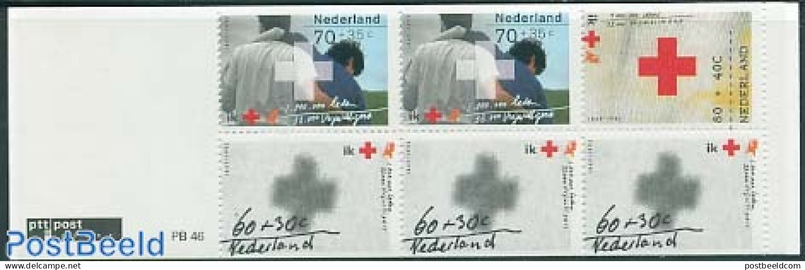 Netherlands 1992 Red Cross Booklet, Mint NH, Health - Red Cross - Ungebraucht