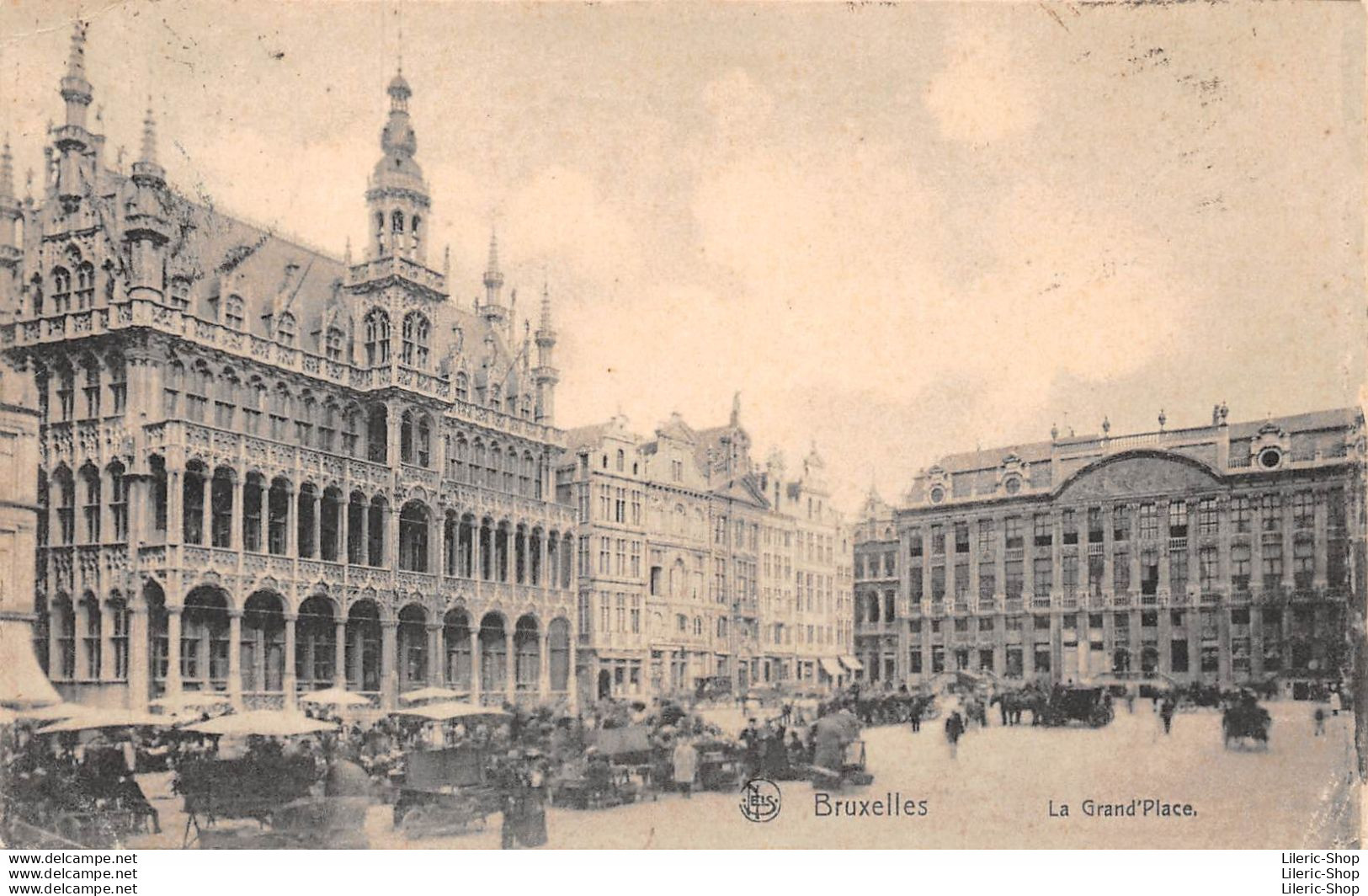 Petit lot de 14 cartes postales de Bruxelles