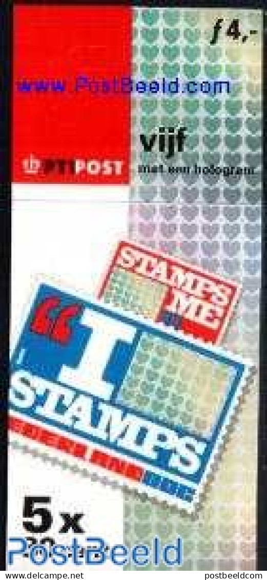 Netherlands 1999 Hologram Stamps Booklet, Mint NH, Various - Stamp Booklets - Holograms - Neufs