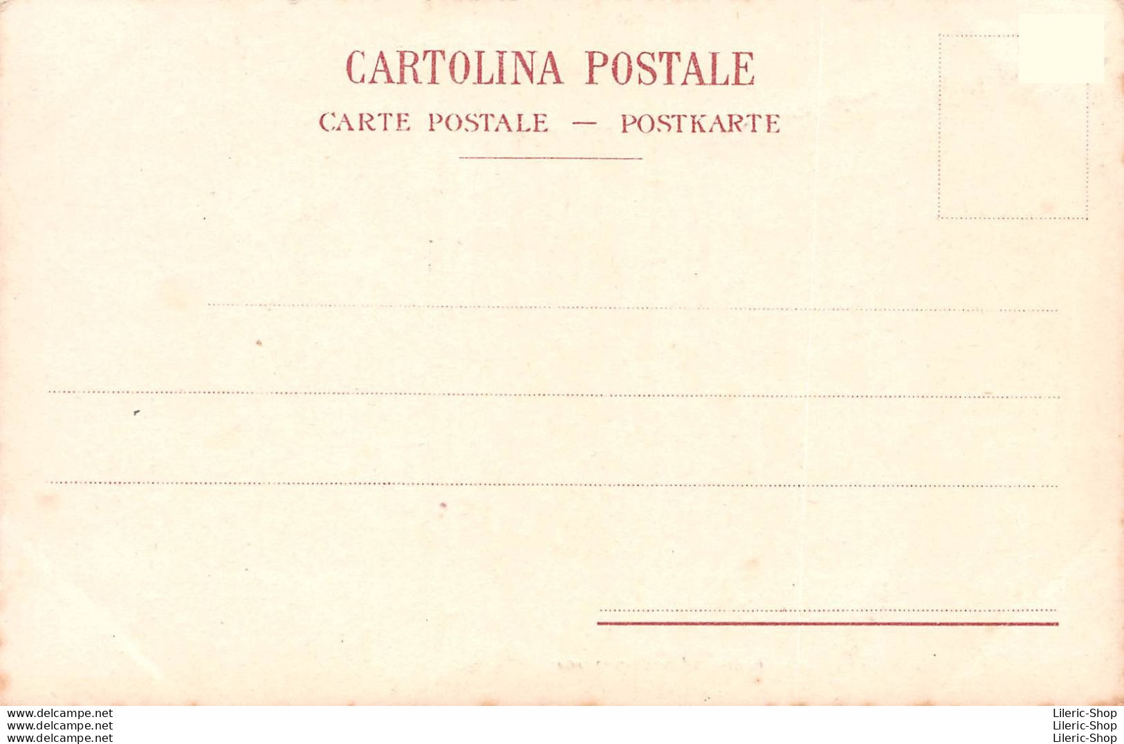 Cartolina  ± 1900 Costumi Sorrentini - Costumes