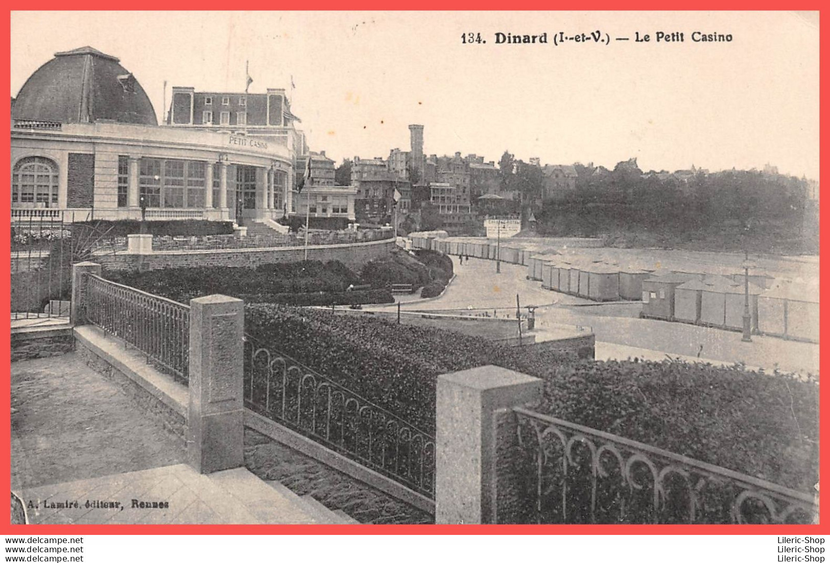 134. Dinard (I.-et-V.) Cpa 1929 Le Petit Casino -  Lamiré, Éditeur, Rennes - Dinard