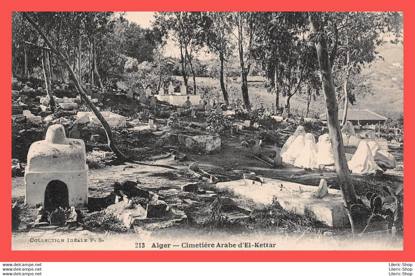 ALGER CPA ± 1930 Cimetière Arabe D'El-Kettar - COLLECTION IDÉALE P.S N°213  - Algiers