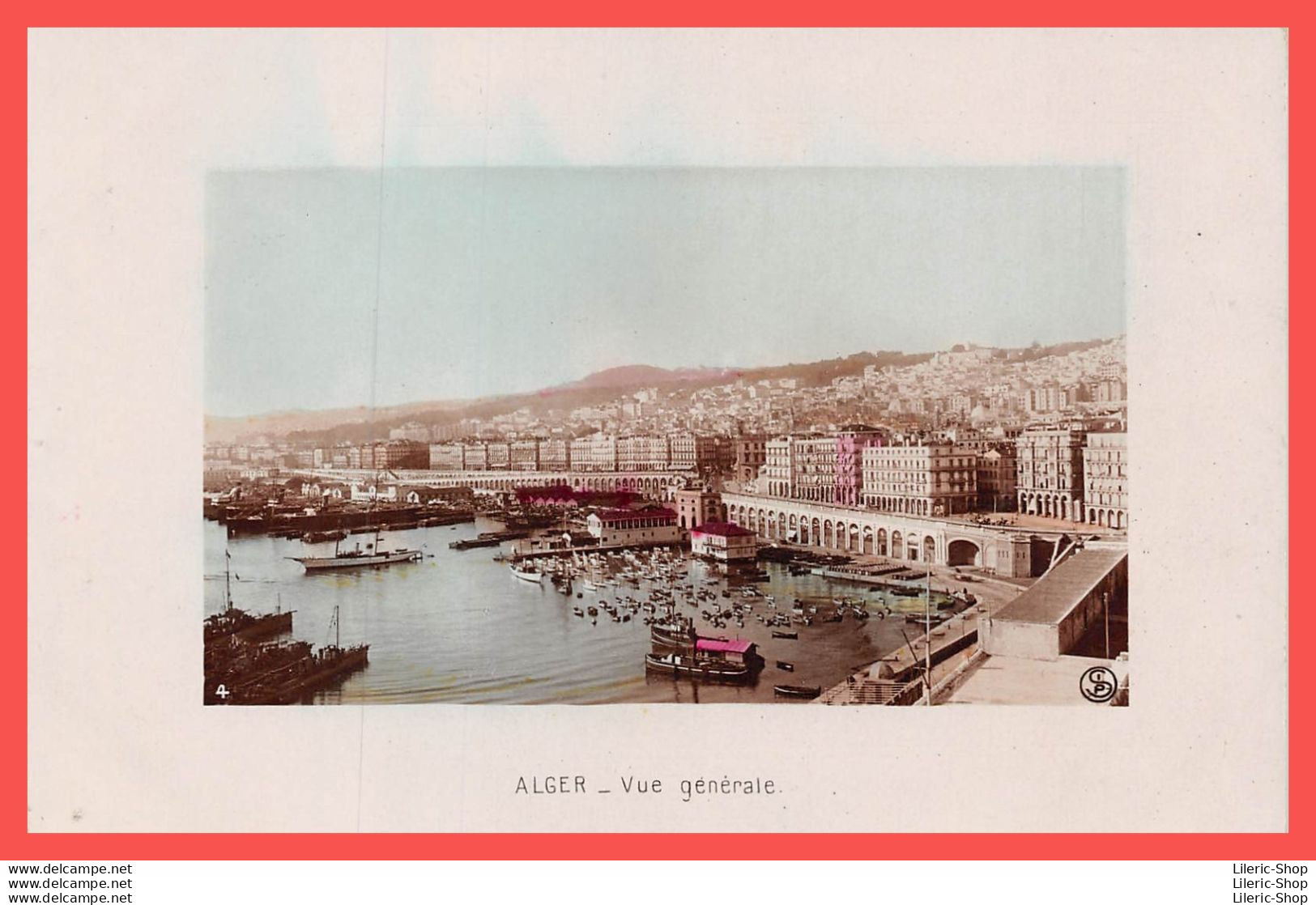 ALGER CPA ±1910 VUE GÉNÉRALE   - Algerien