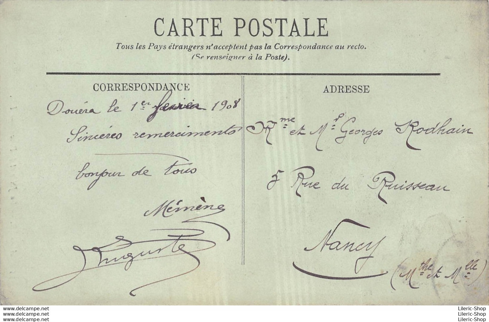 ALGER - CPA 1908  - La Jetée Et Le Pinon - Éd. LL N°175  - Algiers