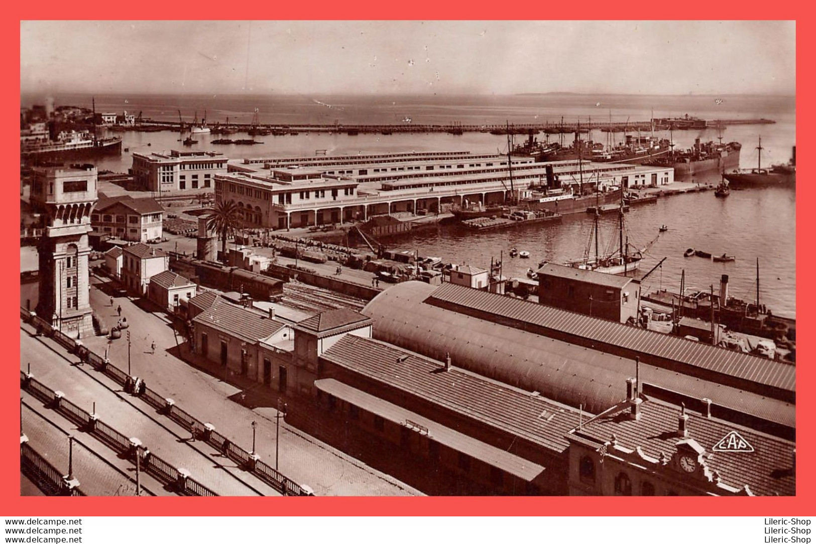 ALGER - CPA 1931 - La Gare Maritime - CAP Édition L. Et Y. Alger  - Alger