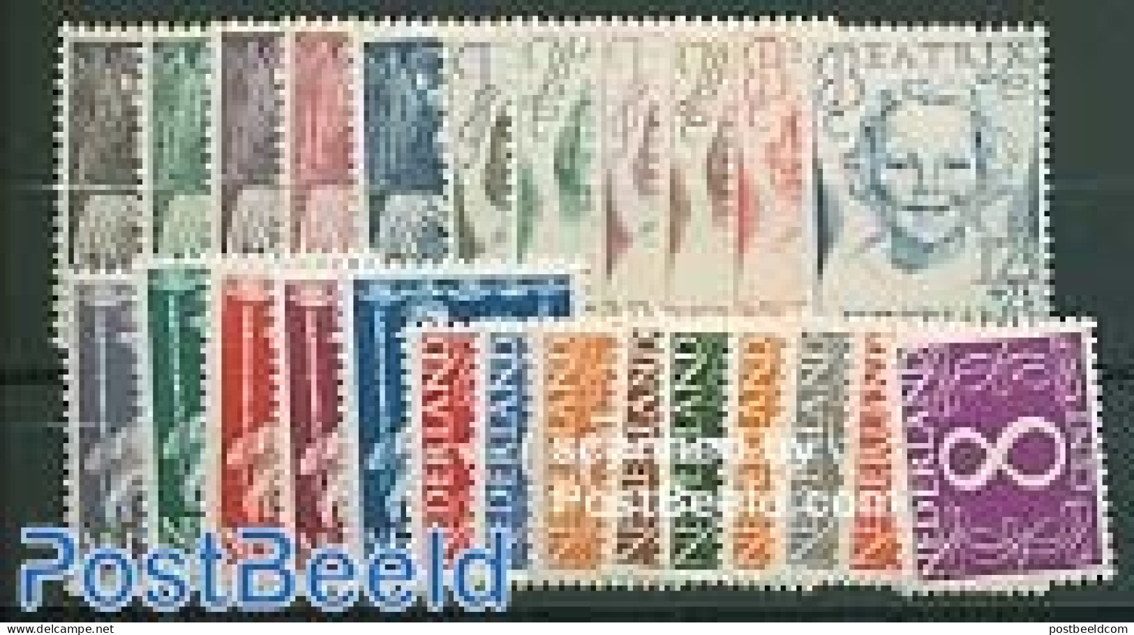 Netherlands 1946 Yearset 1946 (25v), Mint NH, Various - Yearsets (by Country) - Unused Stamps