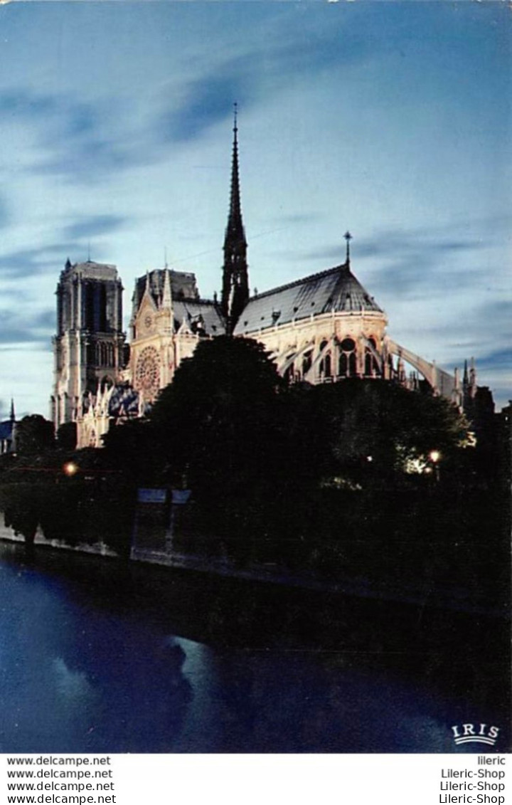 NOTRE-DAME DE PARIS ET LA SEINE EN 1974 - EDITIONS CHANTAL - Notre Dame De Paris