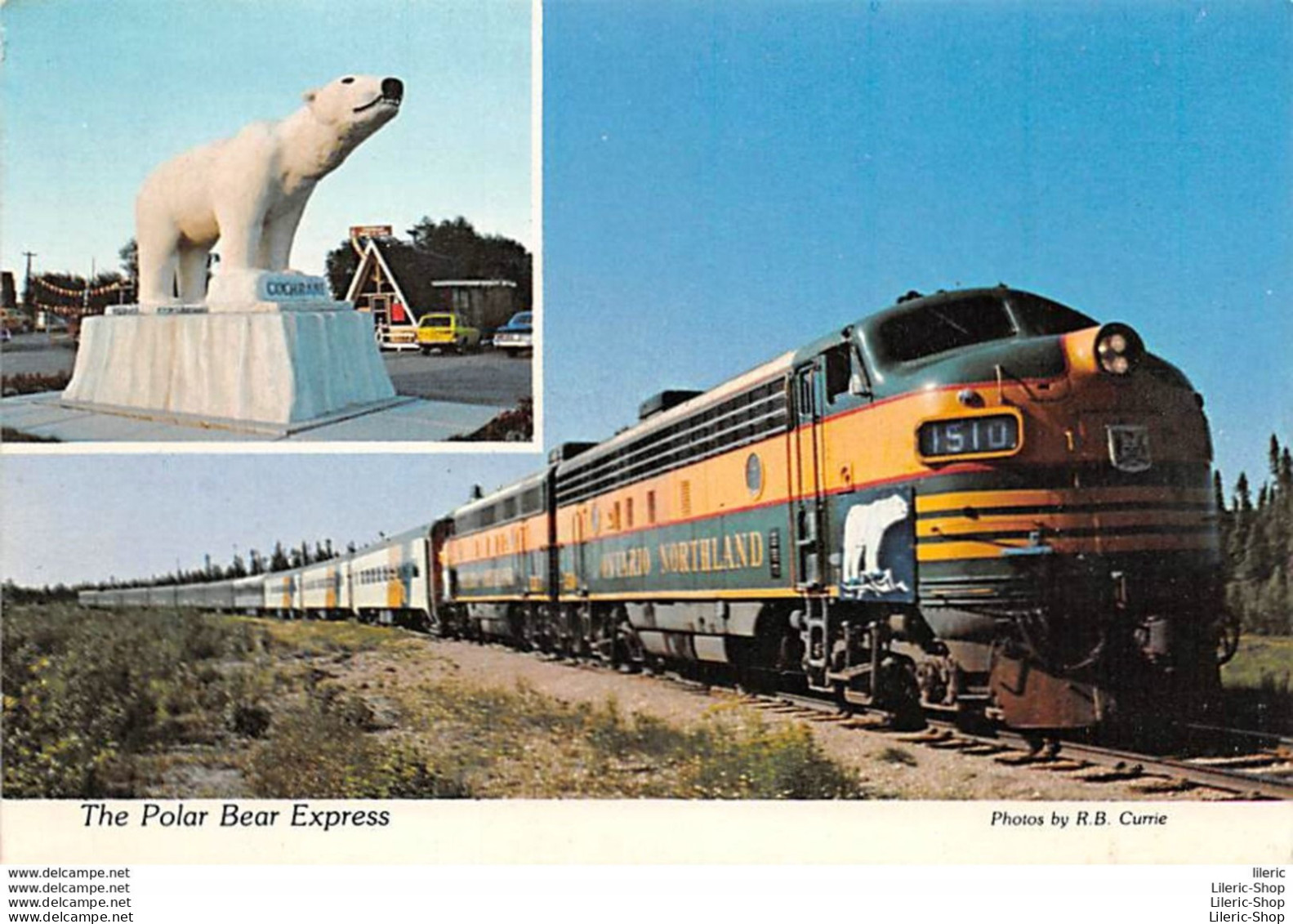 THE POLAR BEAR EXPRESS - COCHRANE TO MOOSONEE, ONTARIO # TRAINS # US - Eisenbahnen