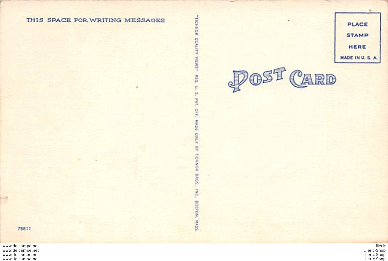 Vintage 1940s  Comic Linen Postcard Tichnor - BRAGGIN ALWAYS BRAGGIN' !  BRA - - Humor