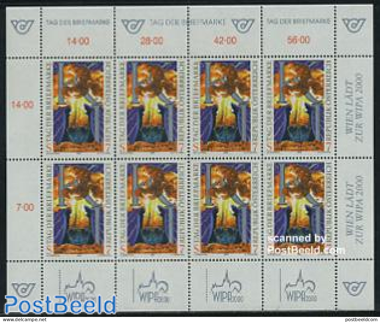 Austria 1999 Stamp Day M/s, Mint NH, Stamp Day - Ungebraucht