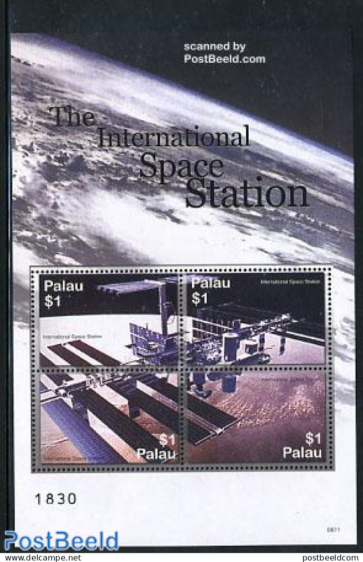 Palau 2006 Int. Space Station 4v M/s, Mint NH, Transport - Space Exploration - Andere & Zonder Classificatie