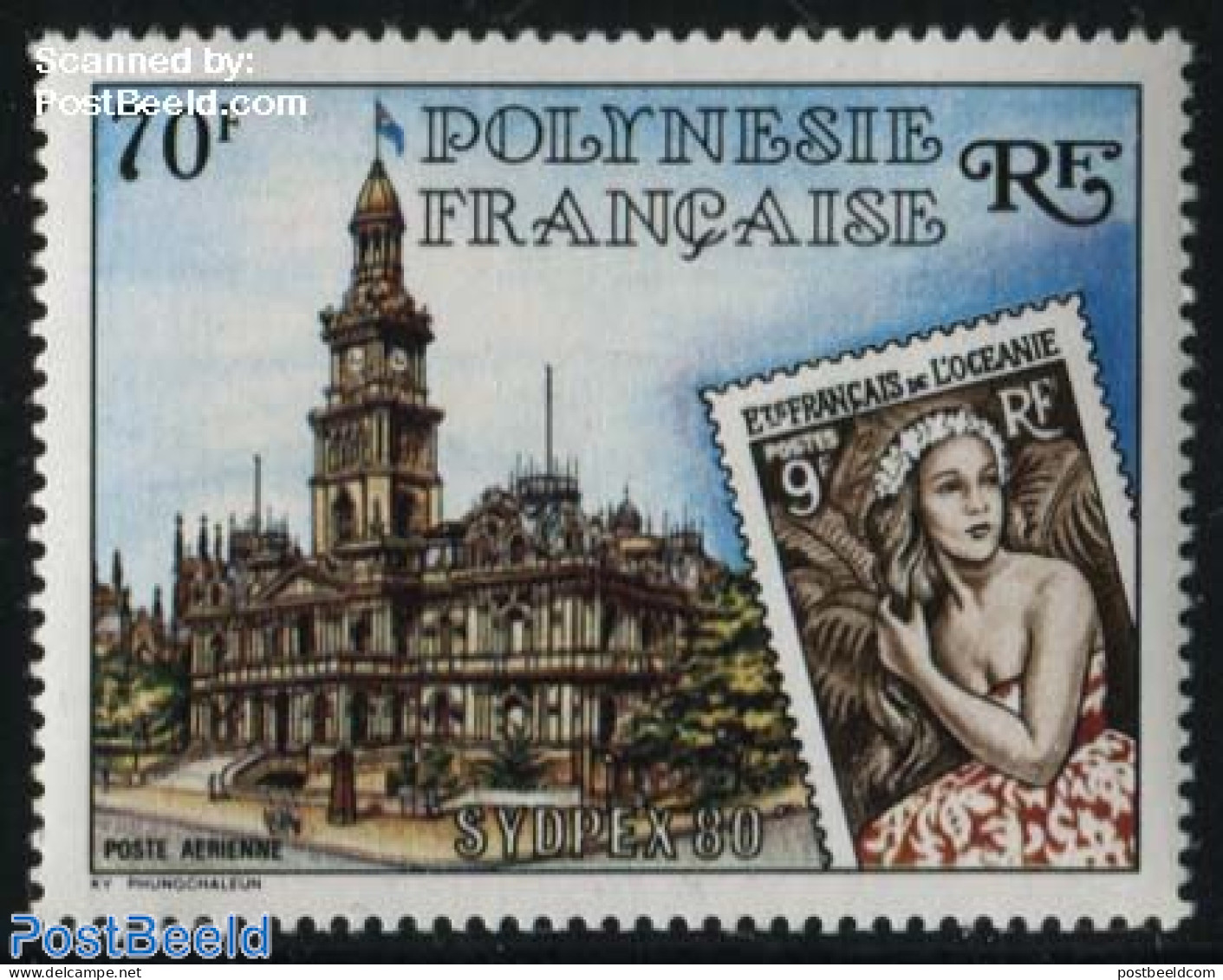 French Polynesia 1980 Sydpex 1v, Mint NH, Stamps On Stamps - Nuevos