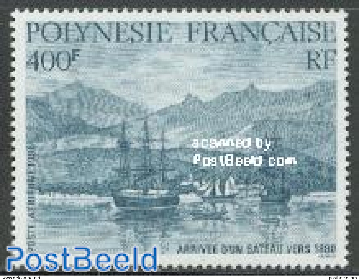 French Polynesia 1986 Ship Mail 1v, Mint NH, Transport - Post - Ships And Boats - Ongebruikt