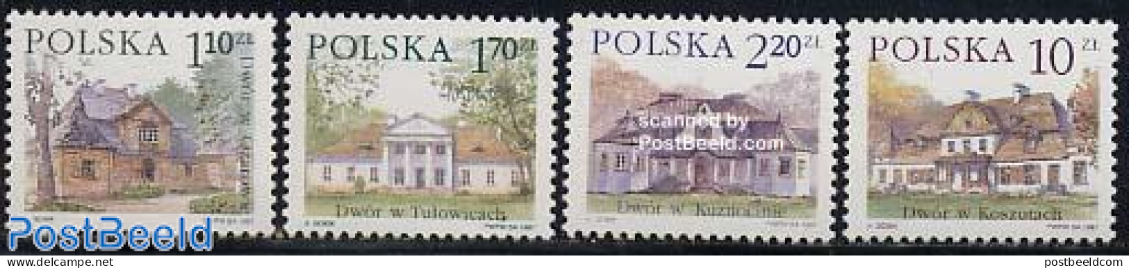 Poland 1997 Definitives 4v, Mint NH, Art - Architecture - Unused Stamps