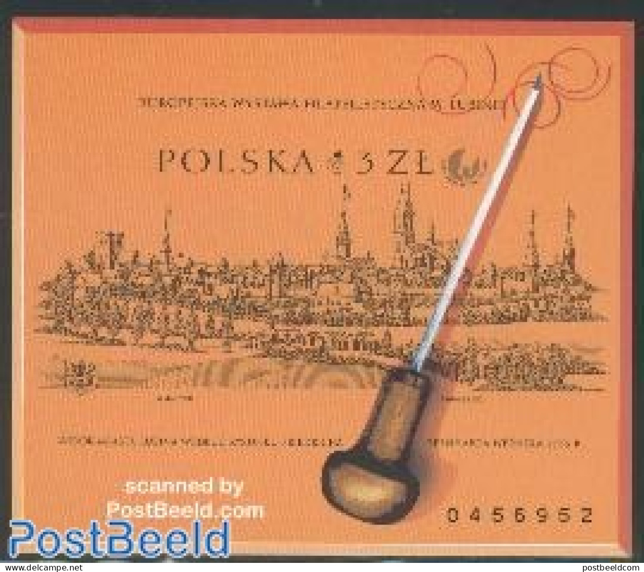 Poland 2001 Euro Cuprum S/s Imperforated, Mint NH, Philately - Unused Stamps