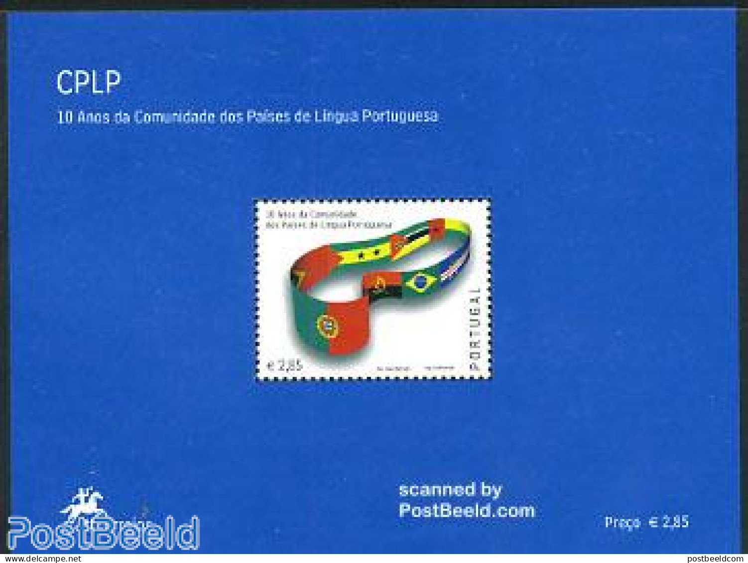 Portugal 2006 Portuguese Language Countries S/s, Mint NH, History - Science - Flags - Esperanto And Languages - Unused Stamps