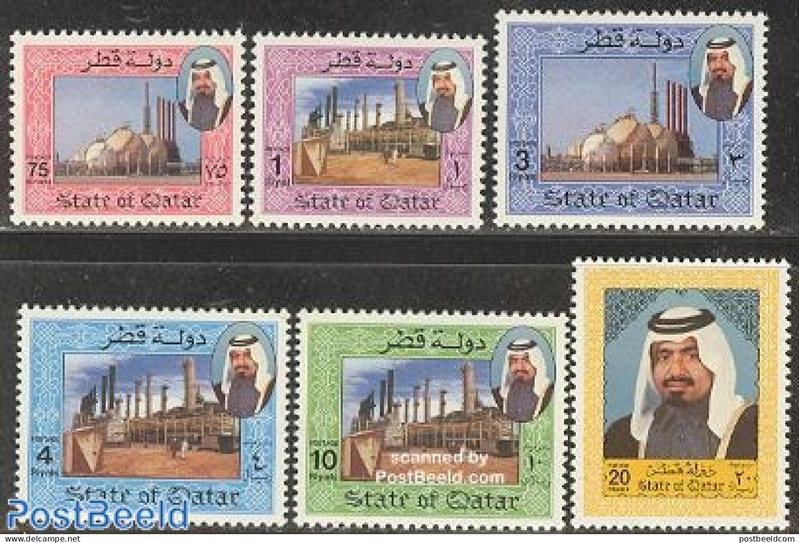 Qatar 1992 Definitives 6v, Mint NH, Science - Chemistry & Chemists - Chimie