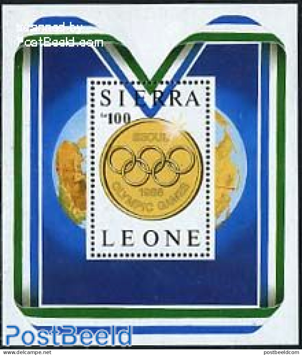 Sierra Leone 1987 Olympic Games Seoul S/s, Mint NH, Sport - Olympic Games - Sonstige & Ohne Zuordnung