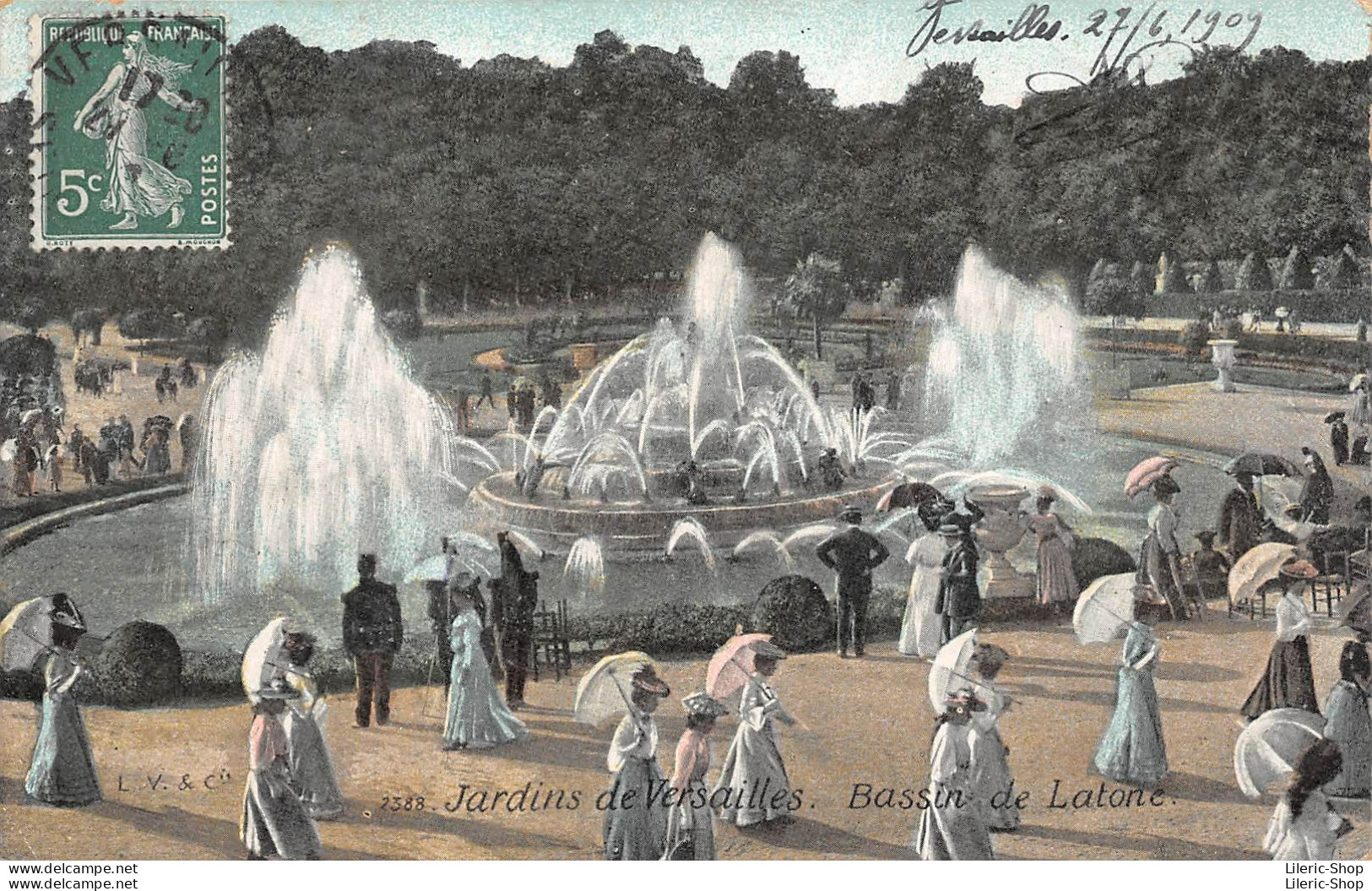 78000 Jardins De Versailles. Bassin De Latone - L.V. & C - Versailles (Château)