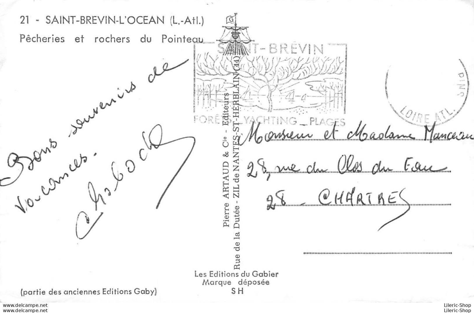44250 SAINT-BREVIN-L'OCEAN (L.-Atl.) Pêcheries Et Rochers Du Pointeau - Saint-Brevin-l'Océan