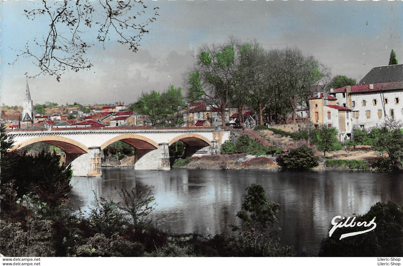 16500 CONFOLENS - Vue Sur La Vienne Et Le Grand Pont - Confolens
