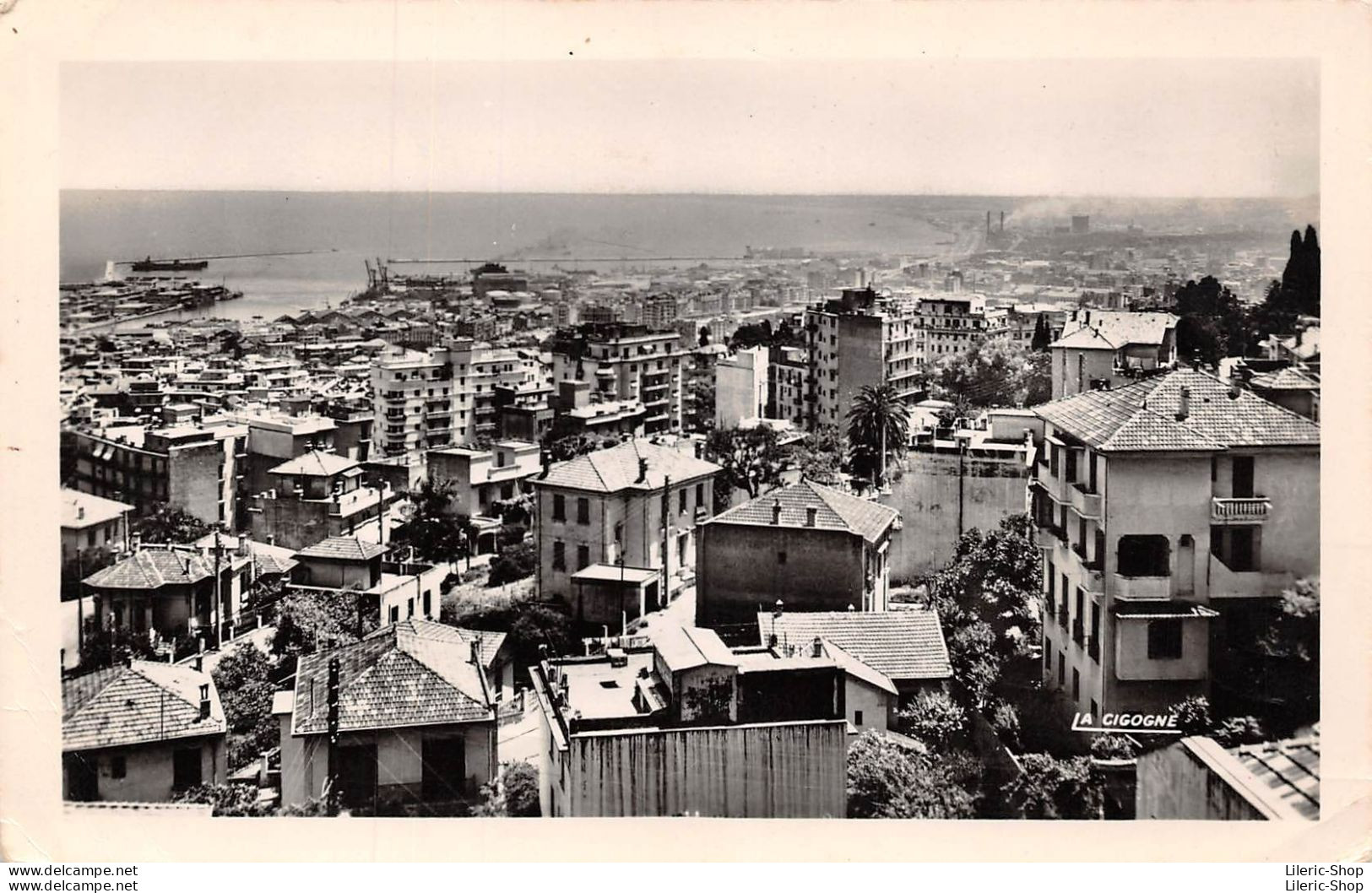 ALGERIE - ALGER - Vue Panoramique Prise De Mustapha-supérieur. - Cachet Militaire "Base De Transit Militaire D'Alger" - Algiers