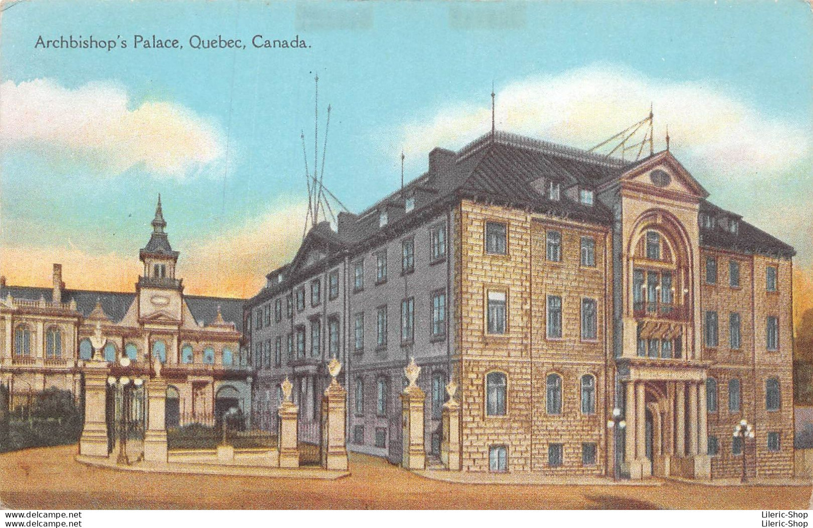 Catholic Archdiocese Archbishop's Palace, Quebec, Canada. Cpa - Sonstige & Ohne Zuordnung